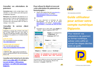 Guide utilisateur Digiposte