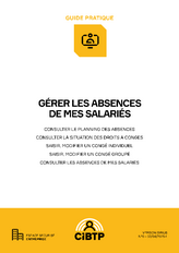 Guide Espace sécurisé | Gérer les absences de mes salariés